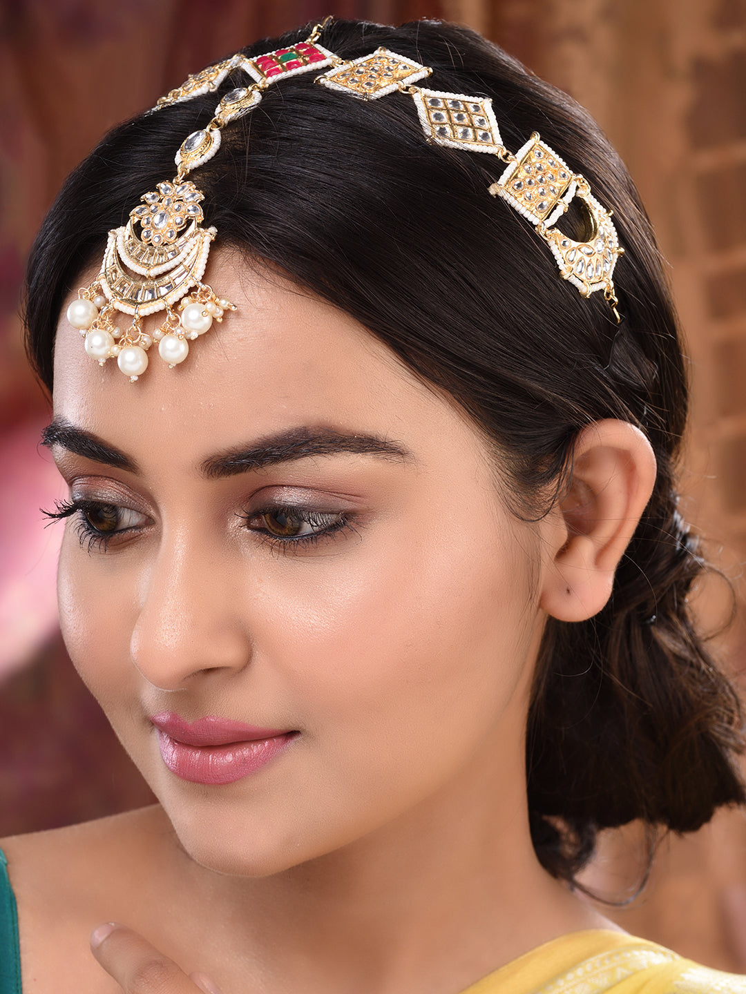 Mathapatti, zaveri pearls, sale price rs, sale price, sale gold plated, sale gold, sale, rubans, ring, regular price, priyassi jewellery, kushal's - Saraf RS Jewellery