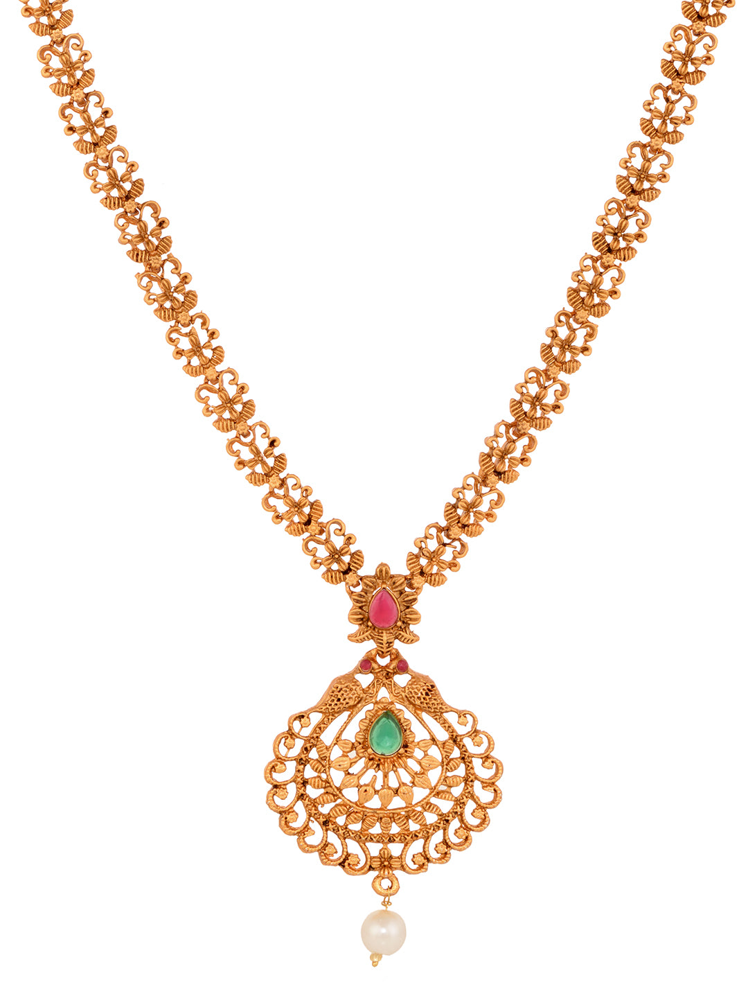 Gold Plated Grand South Indian Imitation Bridal combo Temple Jewellery Set, zaveri pearls, sale price rs, sale price, sale gold plated, sale gold, sale, rubans, ring, regular price, priyassi 