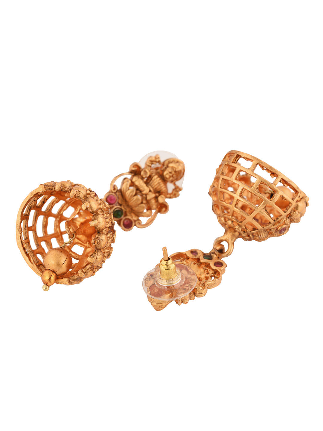 Gold Plated Trendy combo Temple Jewellery Set, zaveri pearls, sale price rs, sale price, sale gold plated, sale gold, sale, rubans, ring, regular price, priyassi jewellery, kushal's - Saraf R