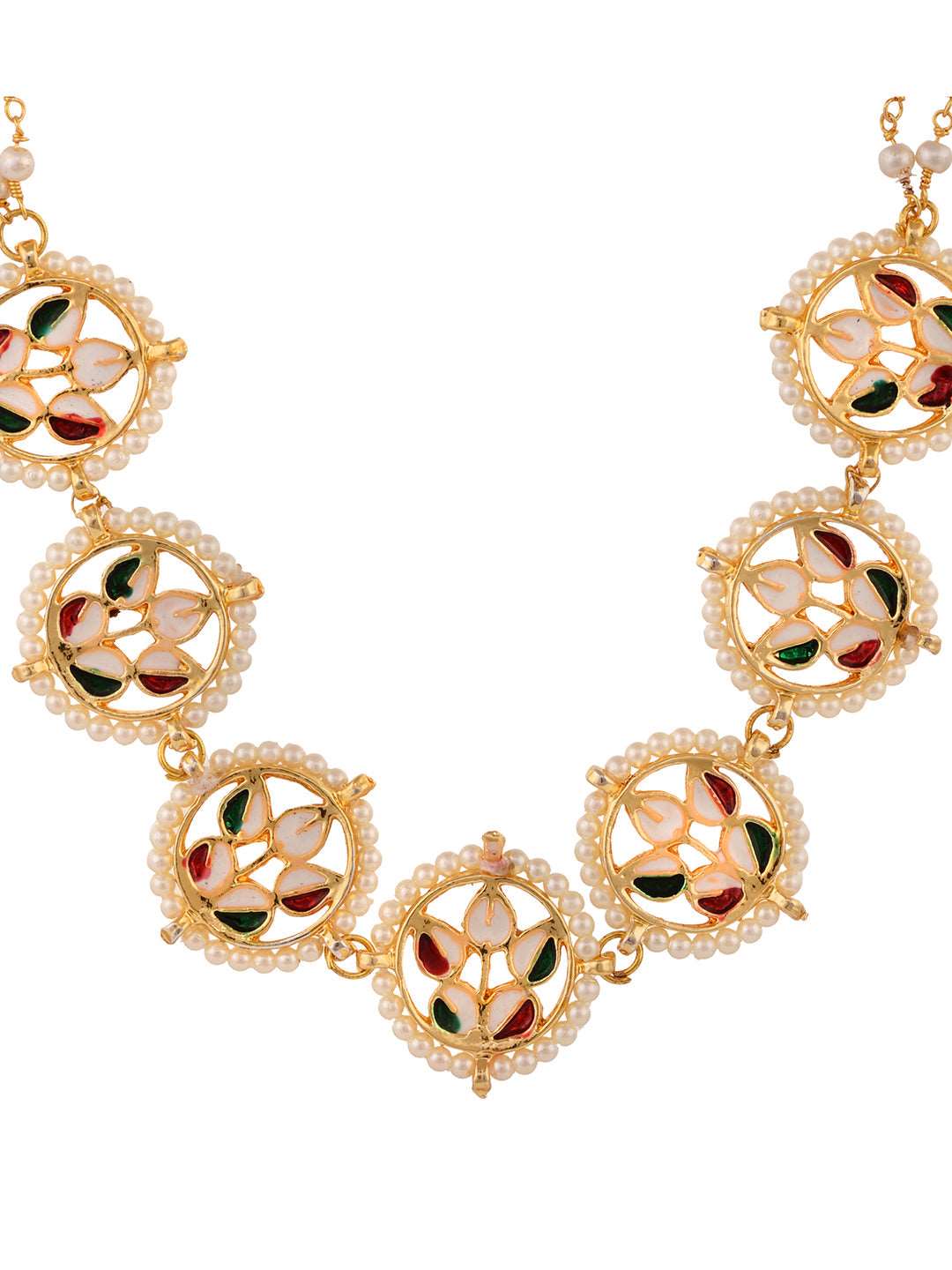 Gold Plated Kundan studded Matha Patti, zaveri pearls, sale price rs, sale price, sale gold plated, sale gold, sale, rubans, ring, regular price, priyassi jewellery, kushal's - Saraf RS Jewel