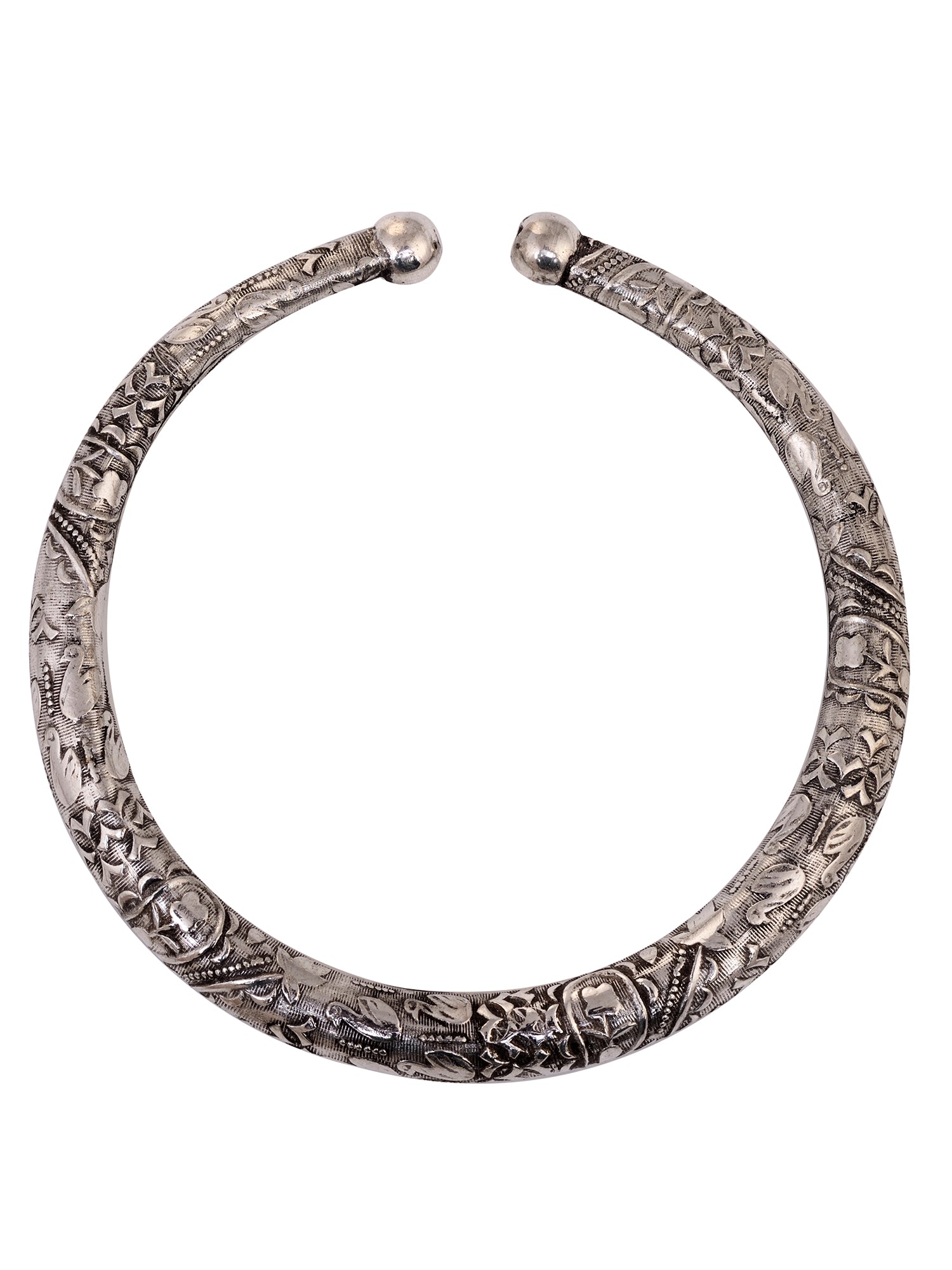 Set Of 2 Oxidised Silver Plated Payal Anklet, zaveri pearls, sale price rs, sale price, sale gold plated, sale gold, sale, rubans, ring, regular price, priyassi jewellery, kushal's - Saraf RS