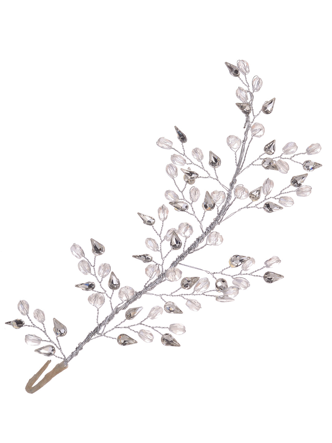 Silver Toned White Pearl Embellished Tiara For Girls & Women, zaveri pearls, sale price rs, sale price, sale gold plated, sale gold, sale, rubans, ring, regular price, priyassi jewellery, kus